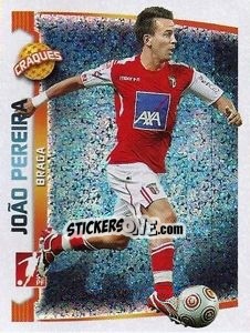Sticker Joao Pereira(Braga) - Futebol 2009-2010 n. 331 - Panini