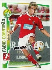 Sticker Fabio Coentrao(Benfica) - Futebol 2009-2010 n. 340 - Panini