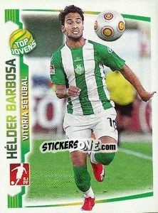 Figurina Helder Barbosa(Vitoria Setubal) - Futebol 2009-2010 n. 341 - Panini