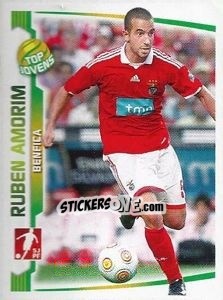 Sticker Ruben Amorim(Benfica) - Futebol 2009-2010 n. 347 - Panini