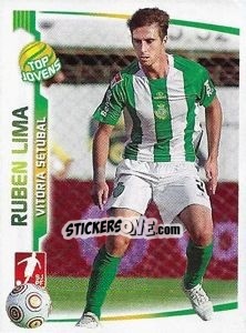Sticker Ruben Lima(Vitoria Setubal) - Futebol 2009-2010 n. 348 - Panini