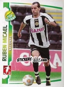 Sticker Ruben Micael(Nacional) - Futebol 2009-2010 n. 349 - Panini