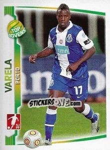Sticker Silvestre Varela(Porto) - Futebol 2009-2010 n. 350 - Panini