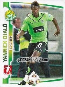 Sticker Yannick Djalo(Sporting) - Futebol 2009-2010 n. 351 - Panini