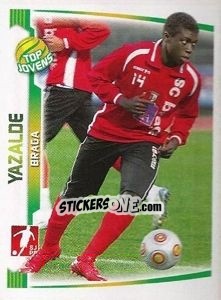 Sticker Yazalde(Braga) - Futebol 2009-2010 n. 352 - Panini