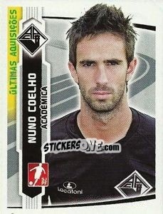 Figurina Nuno Coelho(Academica) - Futebol 2009-2010 - Panini