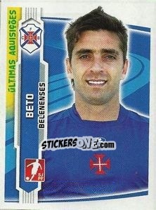 Sticker Beto(Belenenses) - Futebol 2009-2010 n. 355 - Panini