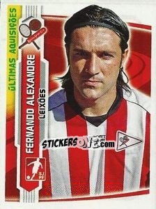 Sticker Fernando Alexandre(Leixoes) - Futebol 2009-2010 n. 363 - Panini