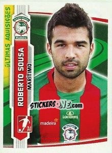 Cromo Roberto Sousa(Maritimo) - Futebol 2009-2010 - Panini