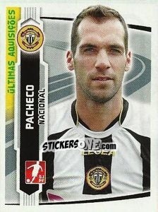 Sticker Pacheco(Nacional) - Futebol 2009-2010 n. 366 - Panini