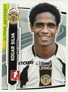 Sticker Edgar Silva(Nacional) - Futebol 2009-2010 - Panini
