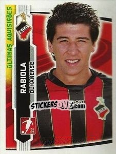 Cromo Rabiola(Olhanense) - Futebol 2009-2010 - Panini