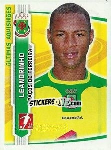 Sticker Leandrinho(Pacos de Ferreira) - Futebol 2009-2010 n. 374 - Panini