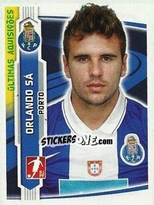 Sticker Orlando Sa(Porto) - Futebol 2009-2010 n. 378 - Panini