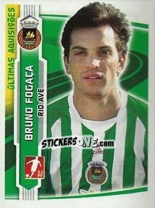 Sticker Bruno Fogaca(Rio Ave) - Futebol 2009-2010 n. 379 - Panini