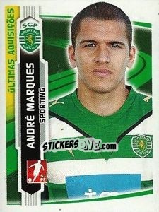Sticker Andre Marques(Sporting) - Futebol 2009-2010 - Panini
