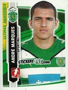 Sticker Andre Marques(Sporting) - Futebol 2009-2010 n. 380 - Panini
