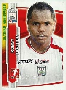 Sticker Ronny(Uniao Leiria) - Futebol 2009-2010 - Panini