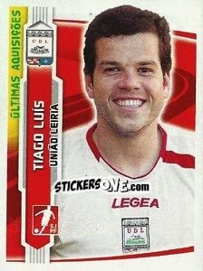 Sticker Tiago Luis(Uniao Leiria) - Futebol 2009-2010 n. 385 - Panini