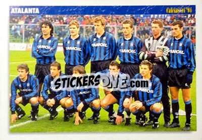 Cromo Atalanta Team - Italian League 1994 - Joker