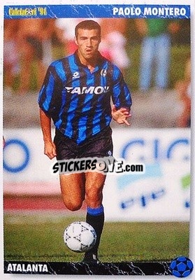 Sticker Paolo Montero - Italian League 1994 - Joker