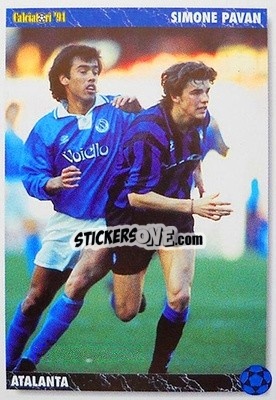 Cromo Simone Pavan - Italian League 1994 - Joker