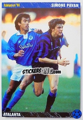 Sticker Simone Pavan - Italian League 1994 n. 6 - Joker