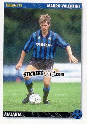 Cromo Mauro Valentini - Italian League 1994 - Joker