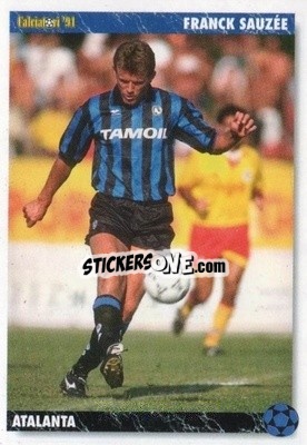 Cromo Franck Sauz - Italian League 1994 - Joker