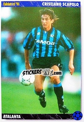 Sticker Cristiano Scapolo - Italian League 1994 - Joker
