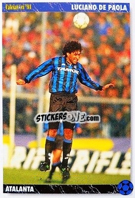 Sticker Luciano De Paolo - Italian League 1994 n. 15 - Joker