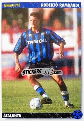 Sticker Roberto Rambaudi - Italian League 1994 n. 17 - Joker