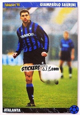 Sticker Giampaolo Saurini - Italian League 1994 - Joker