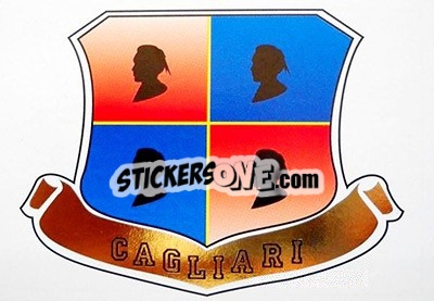 Sticker Cagliari Badge - Italian League 1994 - Joker