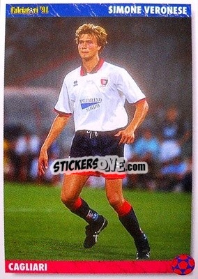 Sticker Simone Veronese - Italian League 1994 n. 27 - Joker
