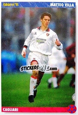 Sticker Matteo Villa - Italian League 1994 - Joker