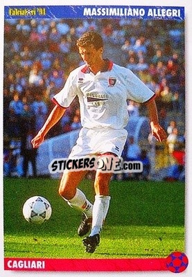 Sticker Massimiliano Allegri - Italian League 1994 n. 29 - Joker