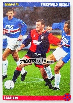 Sticker Pierpaolo Bisoli - Italian League 1994 - Joker