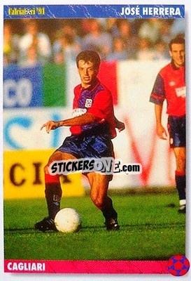 Cromo Jose Herrera - Italian League 1994 n. 31 - Joker