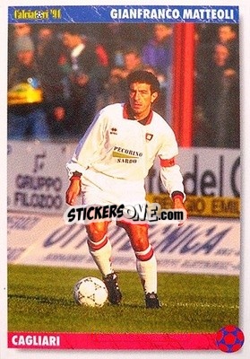 Sticker Gianfranco Matteoli - Italian League 1994 - Joker