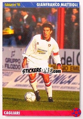 Sticker Gianfranco Matteoli - Italian League 1994 n. 32 - Joker
