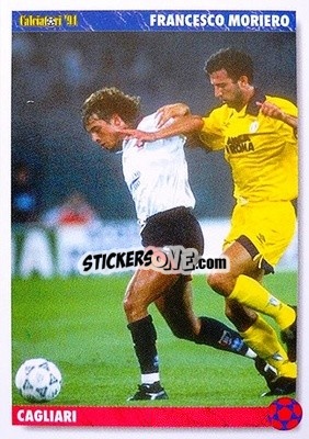 Sticker Francesco Moriero - Italian League 1994 n. 33 - Joker