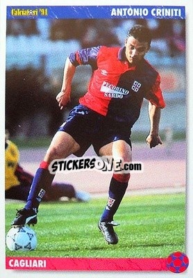 Sticker Antonio Crinti - Italian League 1994 - Joker