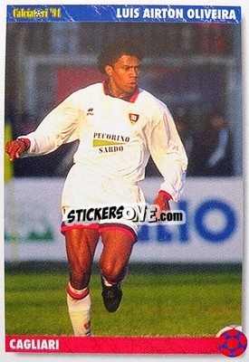 Sticker Luis Oliviera - Italian League 1994 n. 36 - Joker