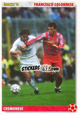 Sticker Francesco Colonnese - Italian League 1994 n. 42 - Joker