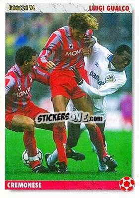 Sticker Luigi Gualco - Italian League 1994 n. 43 - Joker