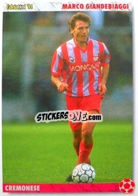 Sticker Marco Giandebiaggi - Italian League 1994 - Joker