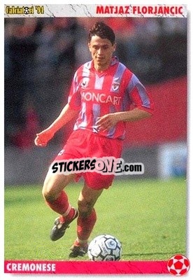 Cromo Matjaz Florjancic - Italian League 1994 - Joker