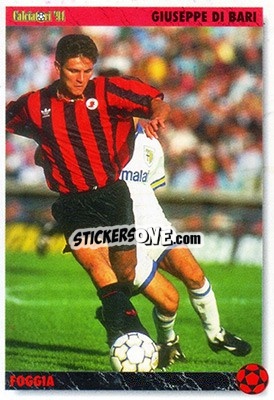 Sticker Giuseppe Di Bari - Italian League 1994 - Joker