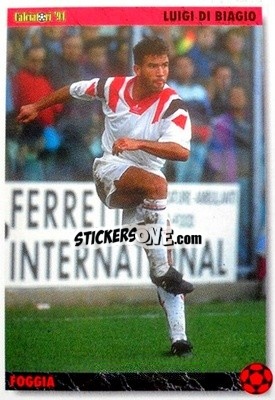 Sticker Luigi Di Biagio - Italian League 1994 n. 64 - Joker